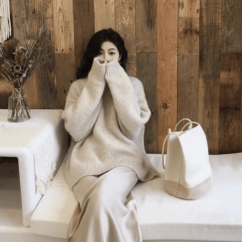 Terramalux col roulé Zoya - Pull col roulé pour femme chaud et tendance