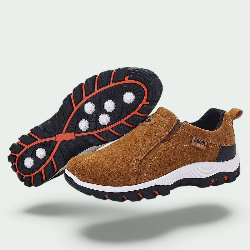 Zeydra - Chaussures Orthopédiques Élégantes en Daim pour Hommes avec Semelle Orthopédique Confortable-2