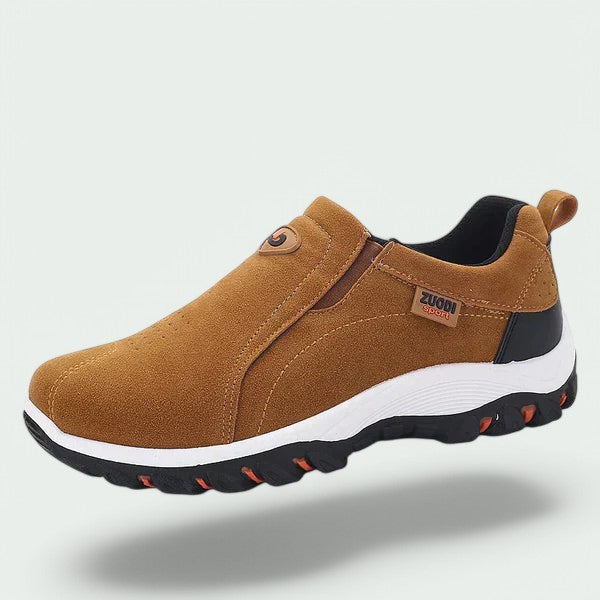 Zeydra - Chaussures Orthopédiques Élégantes en Daim pour Hommes avec Semelle Orthopédique Confortable-1