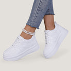 Terramalux-Alivia – Baskets Plates Confortables à Lacets Casual Femme