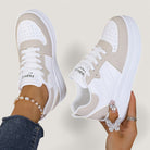 Terramalux-Alivia – Baskets Plates Confortables à Lacets Casual Femme
