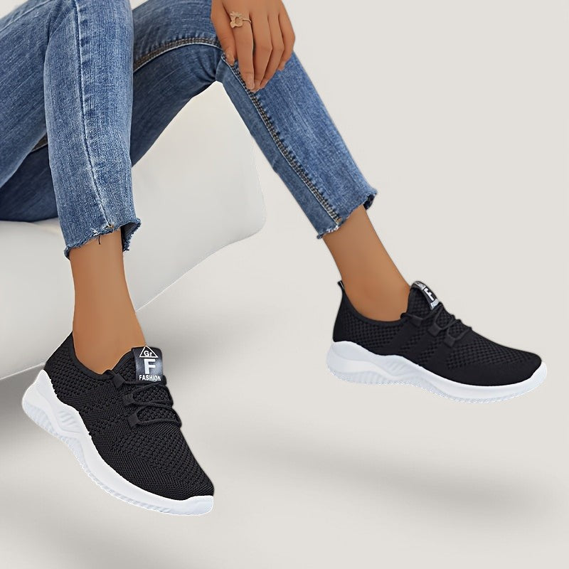 Terramalux-Ashley – Confortable & Aéré Sneakers à Semelle Épaisse Printemps Femme