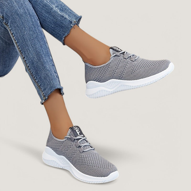 Terramalux-Ashley – Confortable & Aéré Sneakers à Semelle Épaisse Printemps Femme