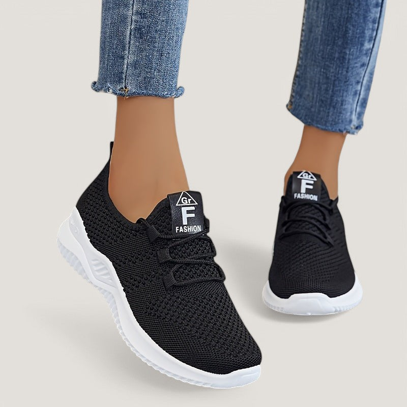 Terramalux-Ashley – Confortable & Aéré Sneakers à Semelle Épaisse Printemps Femme