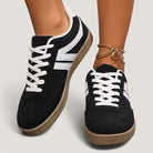 Terramalux-Helen – Baskets Casual en Couleur Unie Confortables Grande Taille