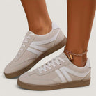 Terramalux-Helen – Baskets Casual en Couleur Unie Confortables Grande Taille