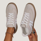 Terramalux-Helen – Baskets Casual en Couleur Unie Confortables Grande Taille