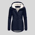 Terramalux Jackets Zayla - Longue veste d'hiver imperméable avec capuche et doublure