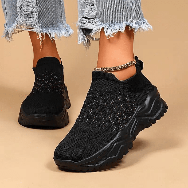 Terramalux-Kleding & Accessoires > Schoenen > Sportschoenen-Baskets Slip-On Dames - Confortables et Tendance