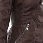 Terramalux Leather Jacket Layne - Élégante veste en cuir pour femmes avec style moderne