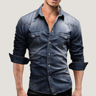 Terramalux-Men Winter Shirts-Chemise élégante à manches longues pour hommes
