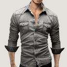 Terramalux-Men Winter Shirts-Chemise élégante à manches longues pour hommes