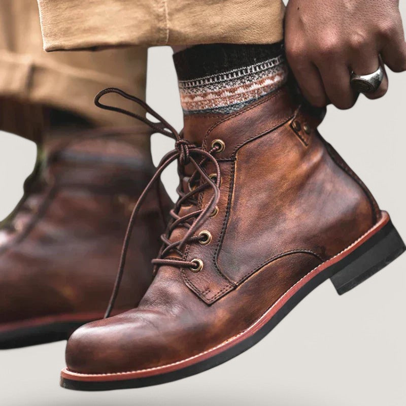 Terramalux-Men's Shoes > Boots-Kelvin – Élégantes & Durables Bottes Hautes Pour Homme