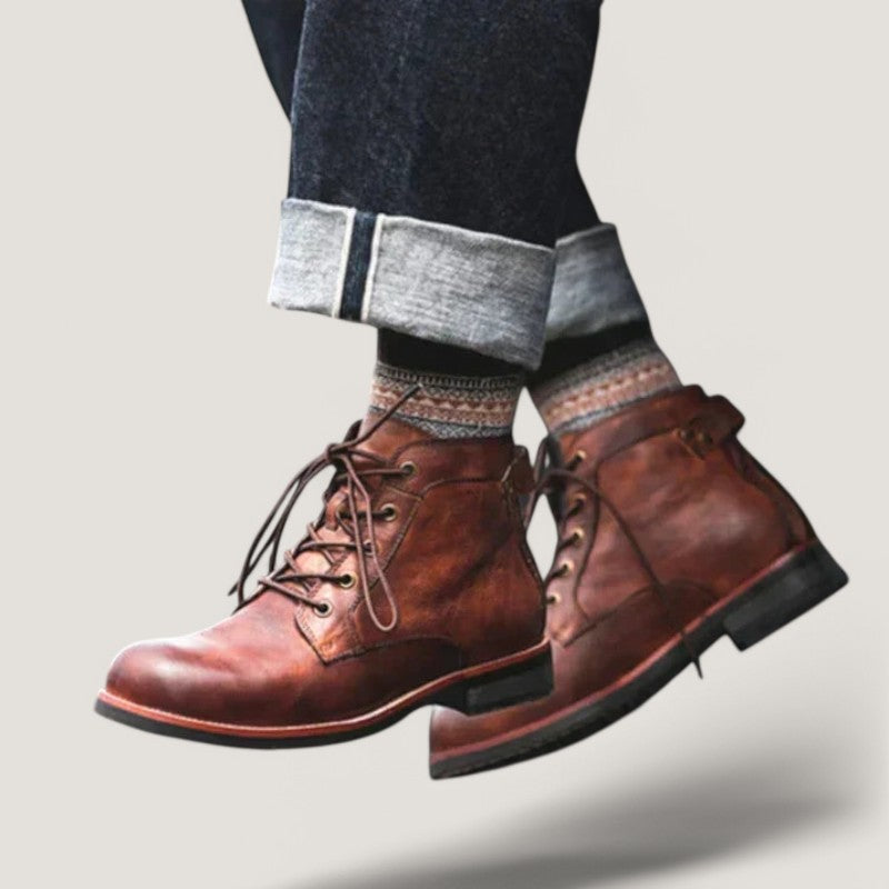 Terramalux-Men's Shoes > Boots-Kelvin – Élégantes & Durables Bottes Hautes Pour Homme