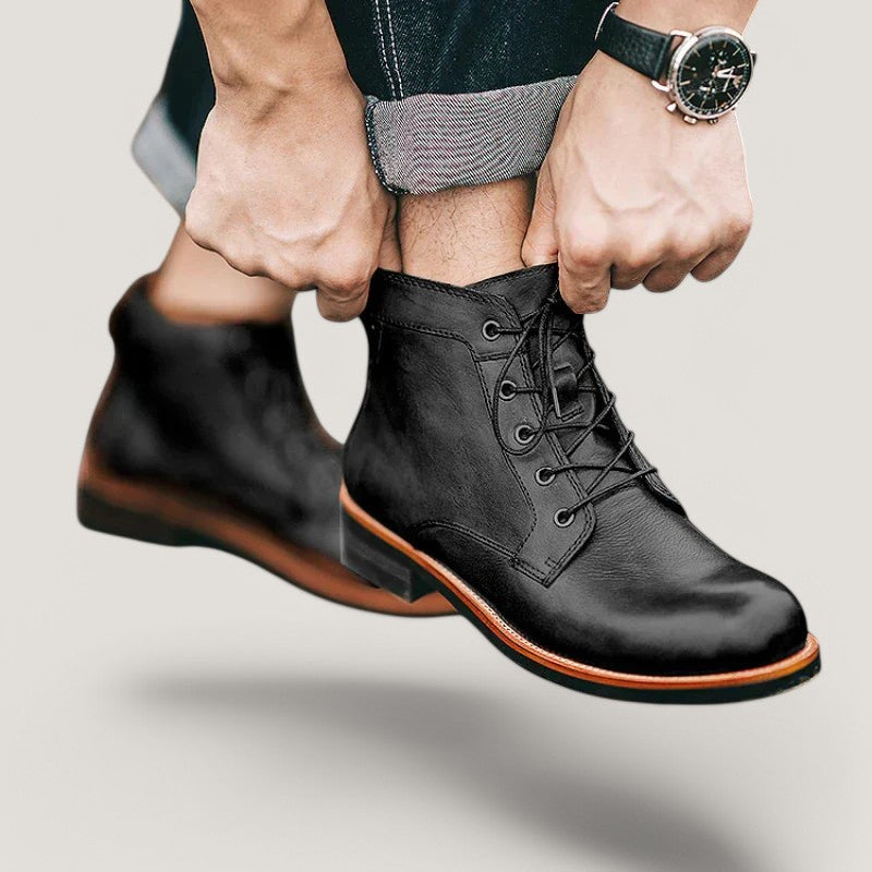 Terramalux-Men's Shoes > Boots-Kelvin – Élégantes & Durables Bottes Hautes Pour Homme