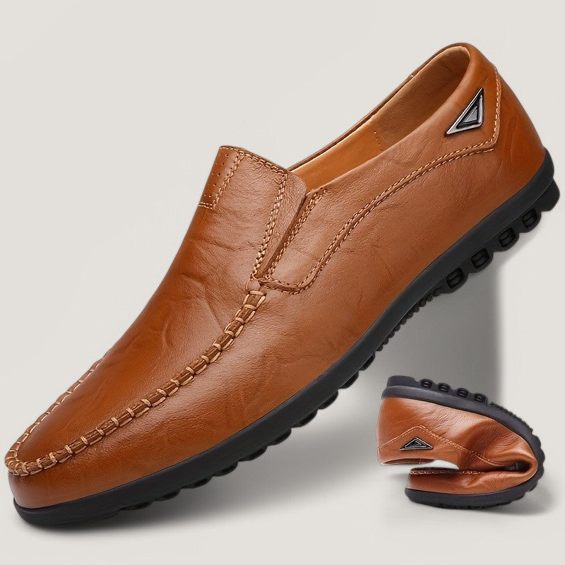 Terramalux-Mocassins confortables faits main pour hommes, couleurs variées