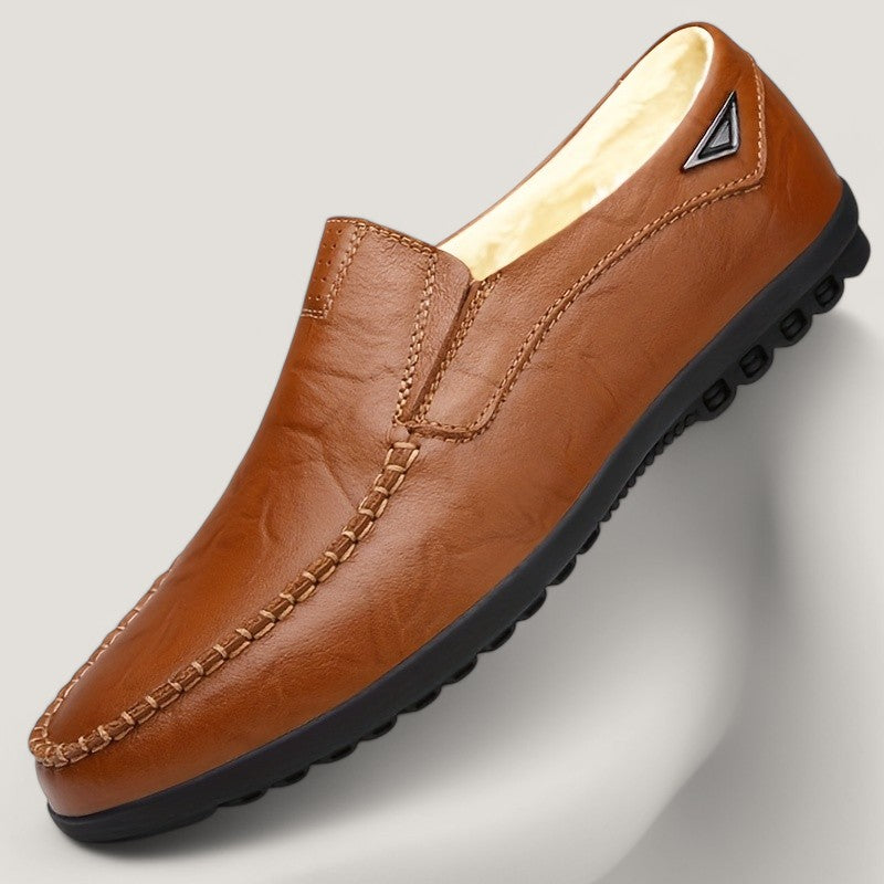 Terramalux-Mocassins confortables faits main pour hommes, couleurs variées