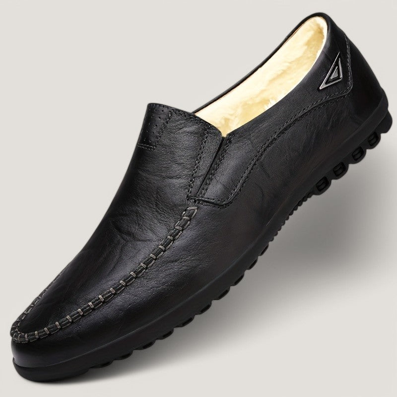 Terramalux-Mocassins confortables faits main pour hommes, couleurs variées