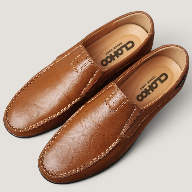 Terramalux-Mocassins confortables faits main pour hommes, couleurs variées