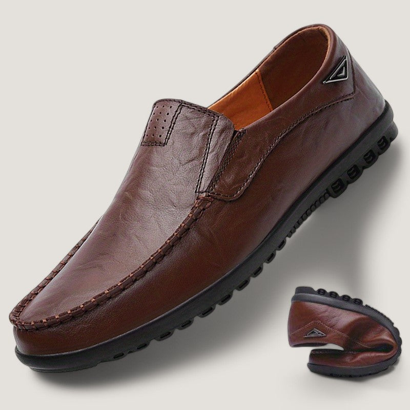 Terramalux-Mocassins confortables faits main pour hommes, couleurs variées