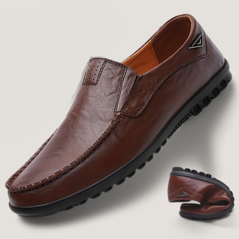 Terramalux-Mocassins confortables faits main pour hommes, couleurs variées