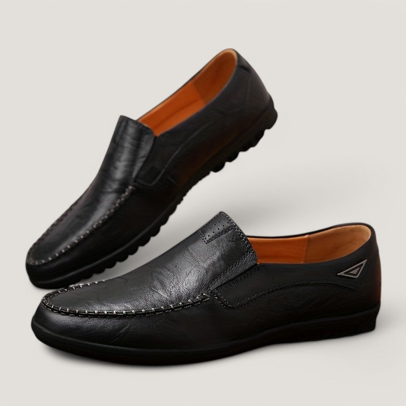 Terramalux-Mocassins confortables faits main pour hommes, couleurs variées