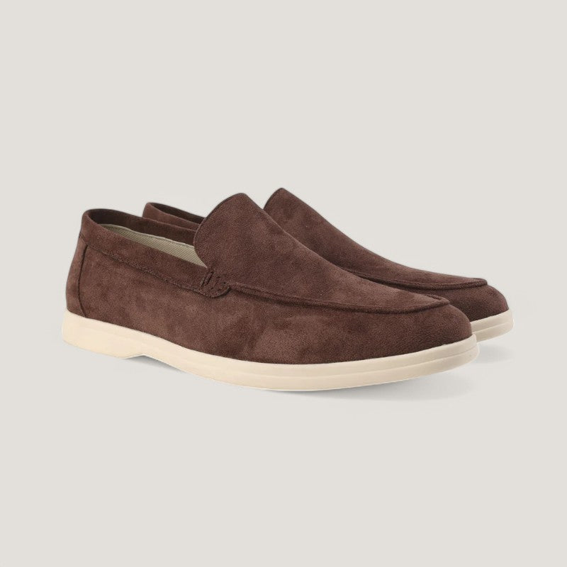 Terramalux-Mocassins élégants pour hommes en daim