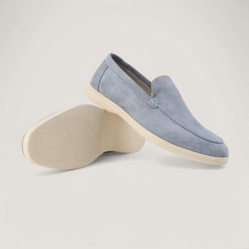 Terramalux-Mocassins élégants pour hommes en daim