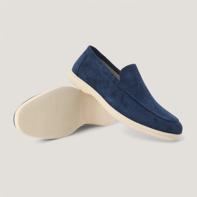 Terramalux-Mocassins élégants pour hommes en daim