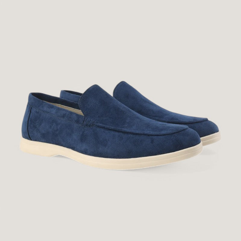 Terramalux-Mocassins élégants pour hommes en daim
