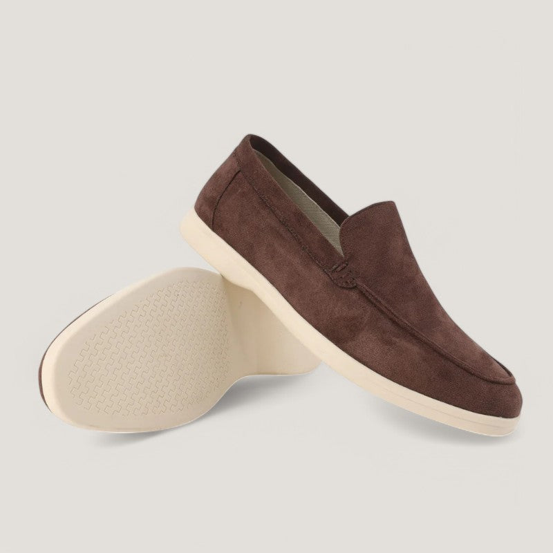 Terramalux-Mocassins élégants pour hommes en daim