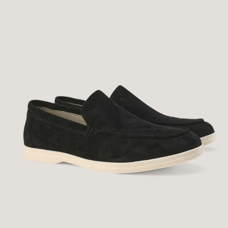 Terramalux-Mocassins élégants pour hommes en daim
