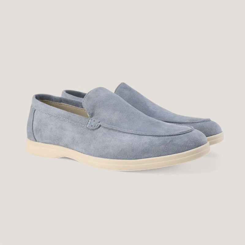 Terramalux-Mocassins élégants pour hommes en daim
