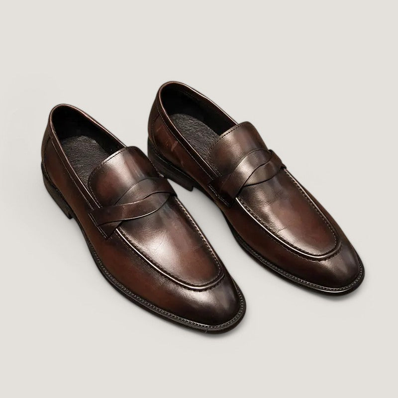 Terramalux-Mocassins en cuir décontractés