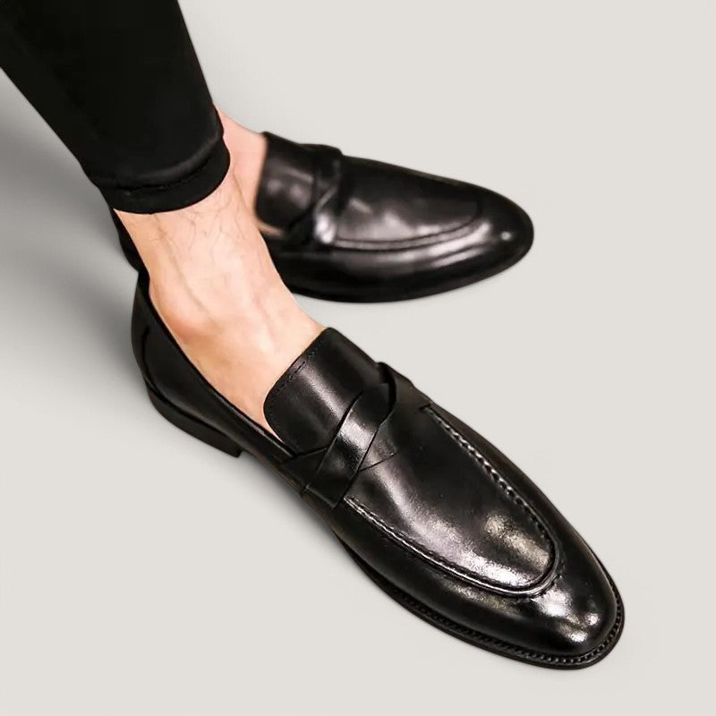 Terramalux-Mocassins en cuir décontractés