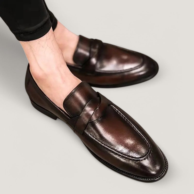 Terramalux-Mocassins en cuir décontractés