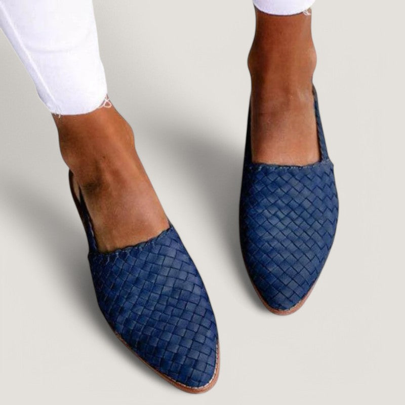 Terramalux-Shoes-Chic slingbacks tressés élégants et confortables