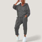 Terramalux-Zoey – Style Décontracté & Confortable Ensemble Hoodie Femme