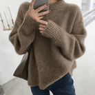 Terramalux col roulé Zoya - Pull col roulé pour femme chaud et tendance