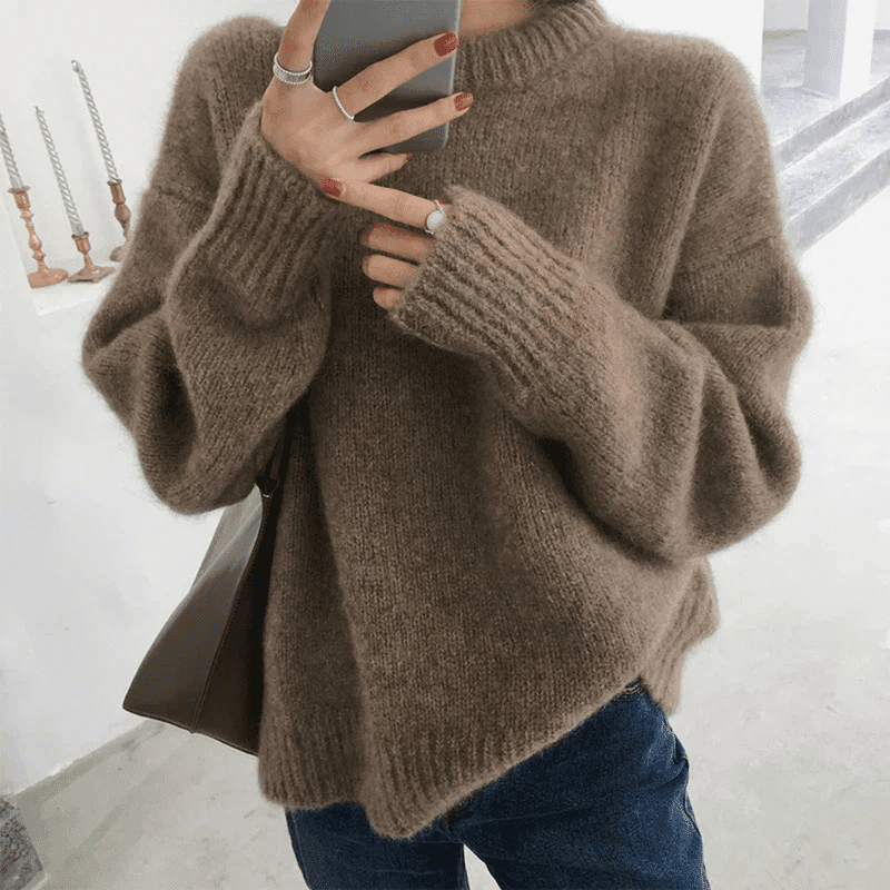 Terramalux col roulé Zoya - Pull col roulé pour femme chaud et tendance