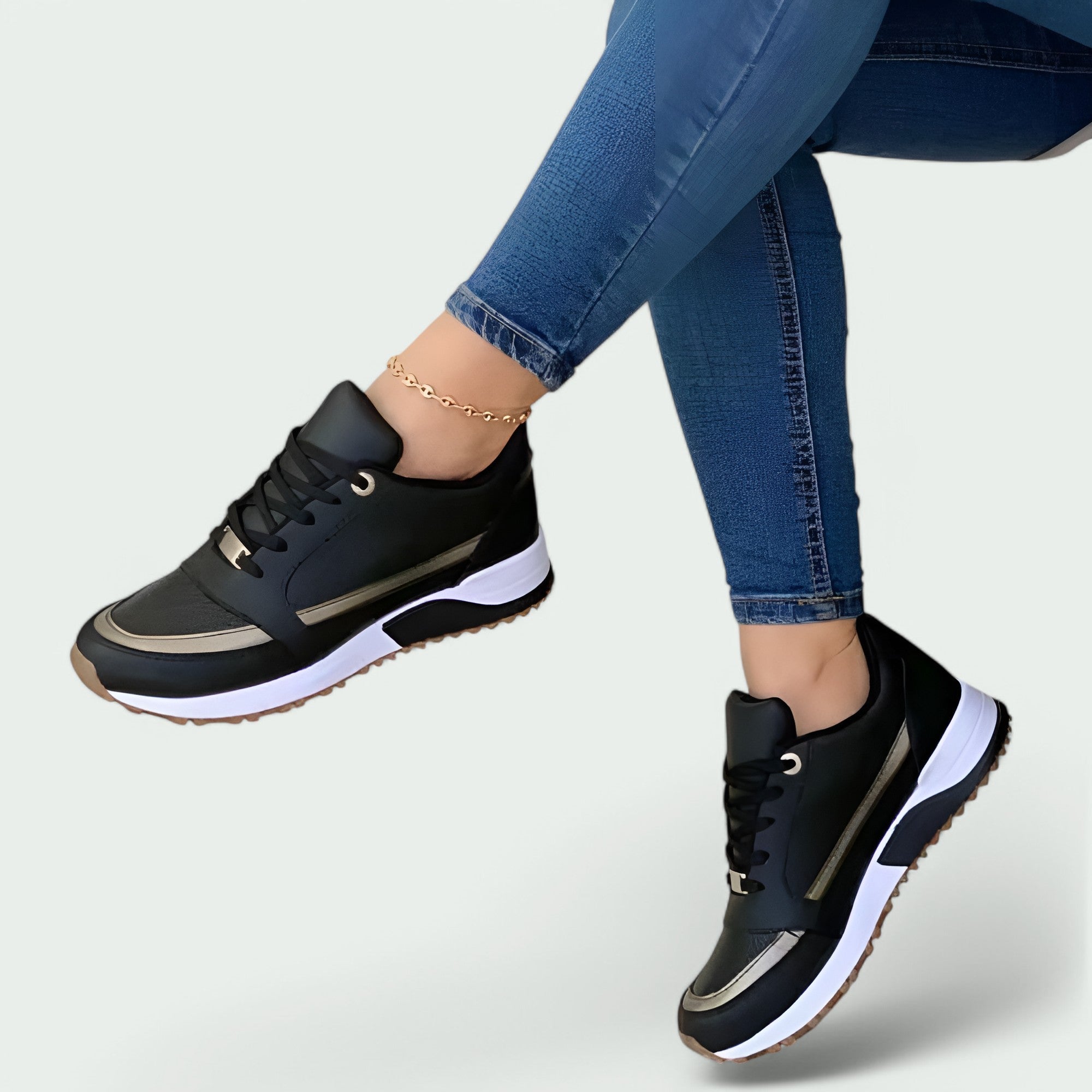 Clara - Chaussures Femme Orthopédiques en Cuir Confortables et Élégantes-1